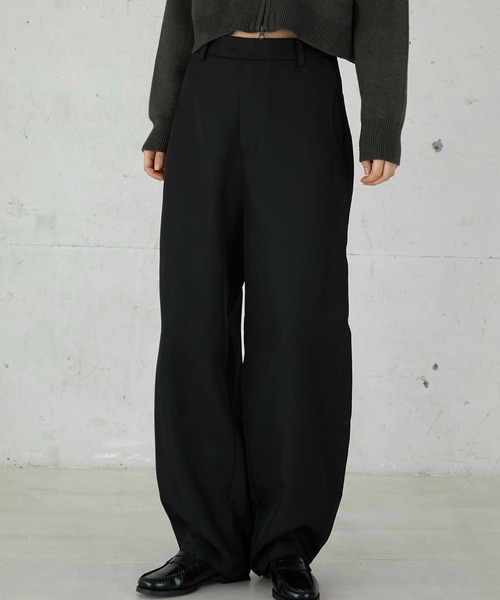 「LA PEAU DE GEM」 パンツ 2 ブラック レディース