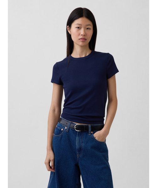 GAP（ギャップ） tシャツ 半袖 モダン クルーネックTシャツ（半袖 