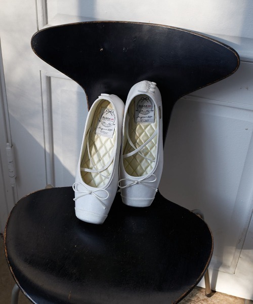 バレエシューズ パンプス TOE CAP BALLET FLATSの画像