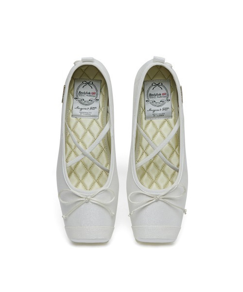 バレエシューズ パンプス TOE CAP BALLET FLATSの画像