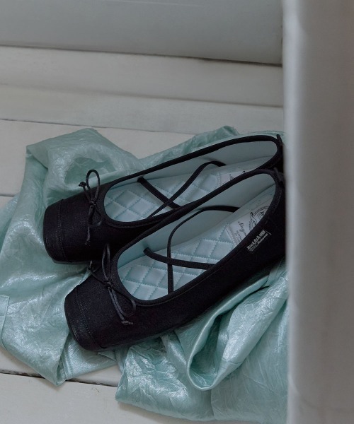 バレエシューズ パンプス TOE CAP BALLET FLATSの画像