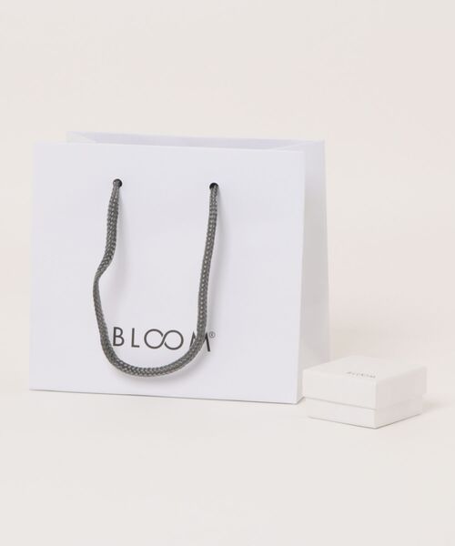 ピアス K18 イエローゴールド ダイヤモンド ハート ピアス BLOOM/ブルーム レディースの画像