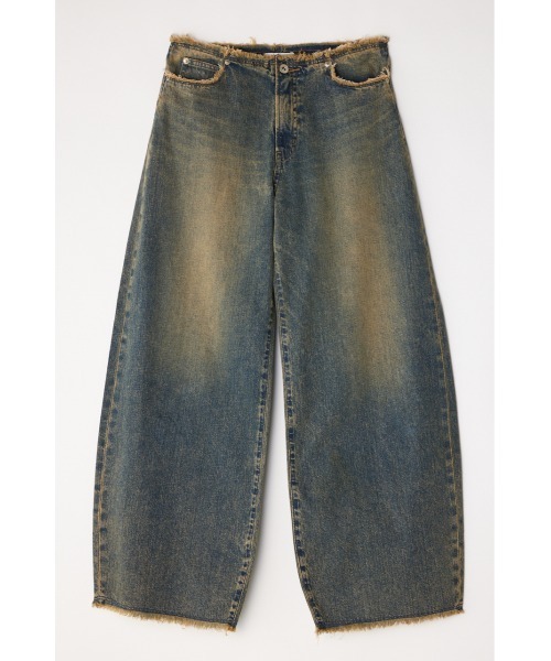 「LAGUA GEM」 デニムパンツ 25inch ブルー レディース_画像5