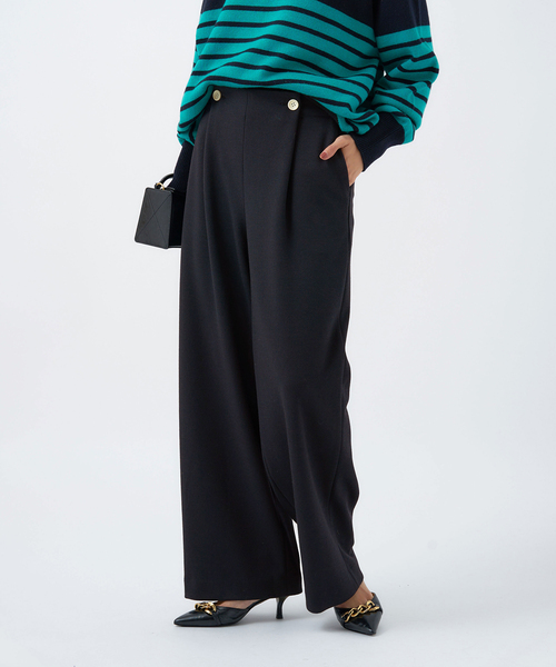 IENA（イエナ） パンツ 38 ブラック レディース : ZOZOTOWN Yahoo!店