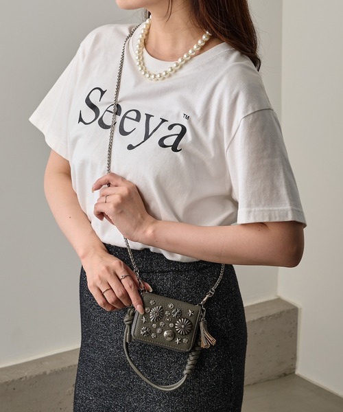 perche（ペルケ） ミニ スマホショルダー 財布 「perche」マルチ