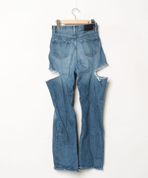 「GYDA」 デニムパンツ SMALL ブルー レディース_画像2