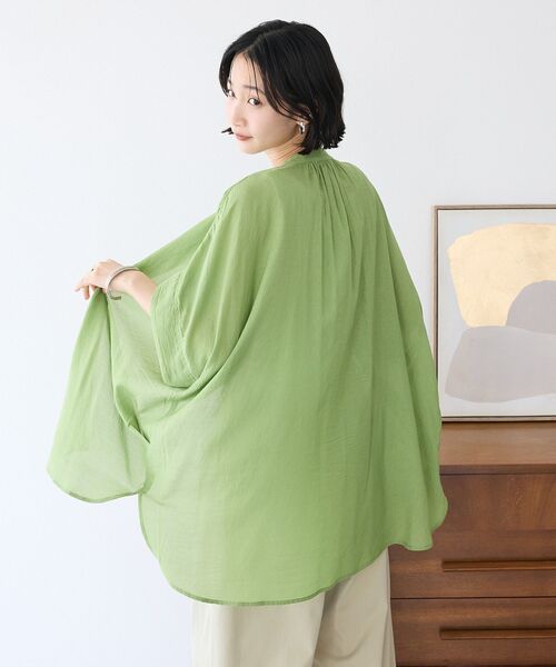 「CRAFT STANDARD BOUTIQUE」 半袖チュニック FREE ベージュ レディース_画像6