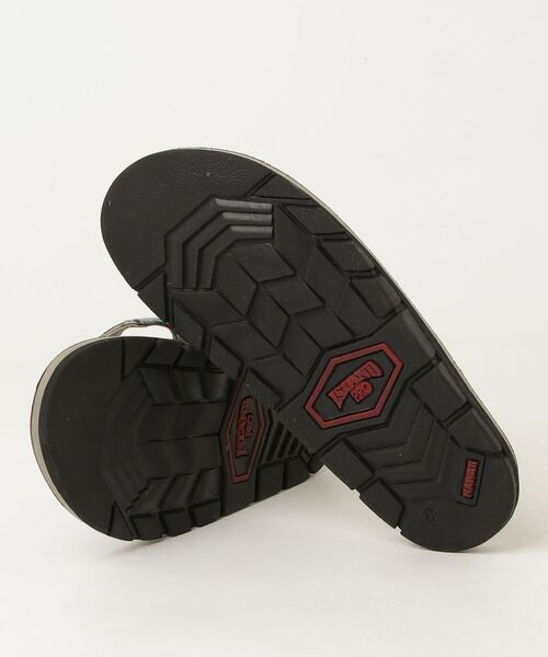 「ISLAND SLIPPER」 フラットサンダル US8 ブラック レディース_画像3
