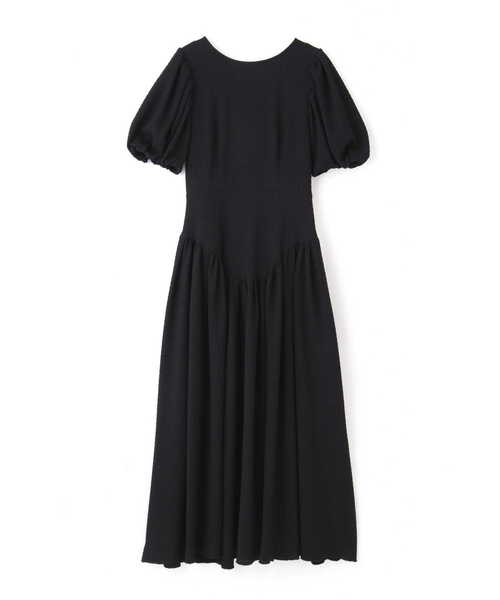 「JILL STUART」 半袖ワンピース 2 ブラック レディース_画像2