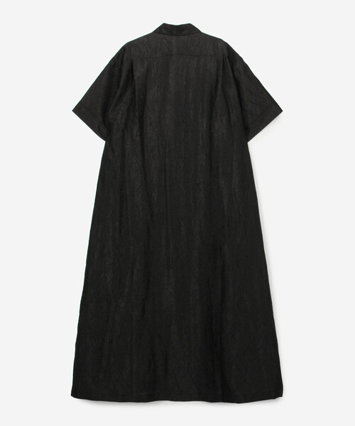 「Bshop」 シャツワンピース ONE ブラック レディース_画像2