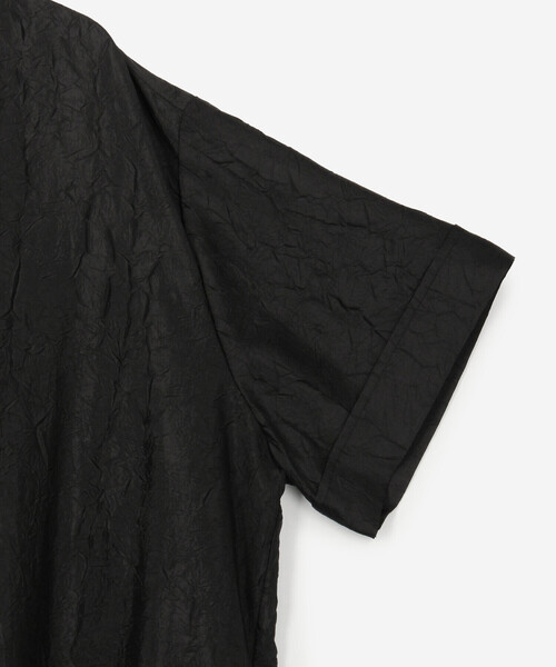 「Bshop」 シャツワンピース ONE ブラック レディース_画像4