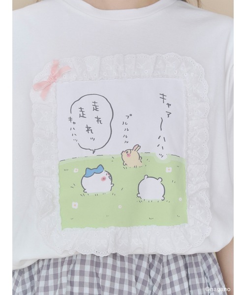 merry jenny（メリージェニー） tシャツ 半袖 ちいかわフリルTee 