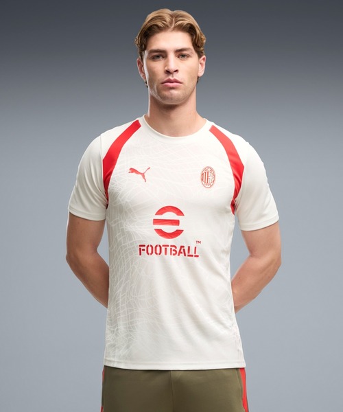 PUMA（プーマ） tシャツ メンズ ACミラン トレーニング 半袖 シャツ