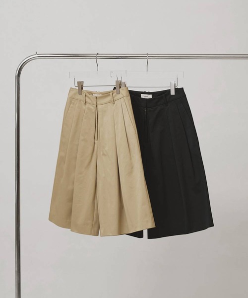 todayful ハーフパンツ TODAYFUL トゥデイフル todayful ワイドパンツ ハーフパンツ チノパン