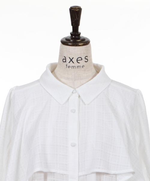 アクシーズワンピ、チュニック、コート他まとめ売り axes femme（アクシーズ ファム） チュニック ケープデザイン