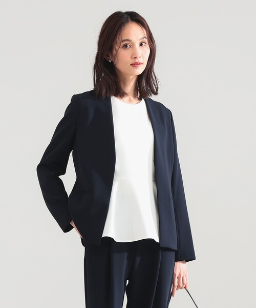 Demi-Luxe BEAMS（デミルクス ビームス） ジャケット ノーカラー