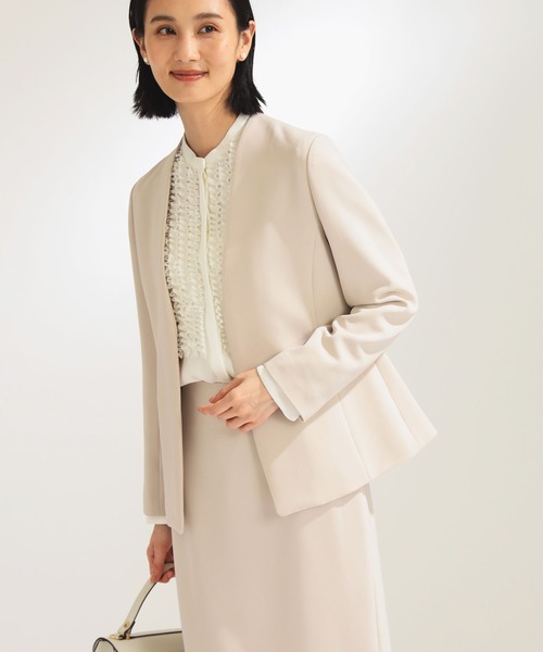 Demi-Luxe BEAMS（デミルクス ビームス） ジャケット ノーカラー