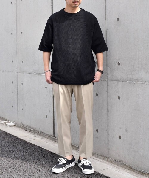 SHIPS any スラックス any: COOLMAX（R) アンクル テーパード