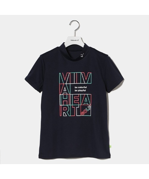 VIVA HEART（ビバハート） ポロシャツ ポロ 「VIVA HEART/GOLF」ライン