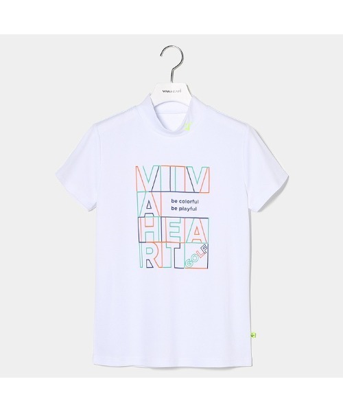 VIVA HEART（ビバハート） ポロシャツ ポロ 「VIVA HEART/GOLF」ライン