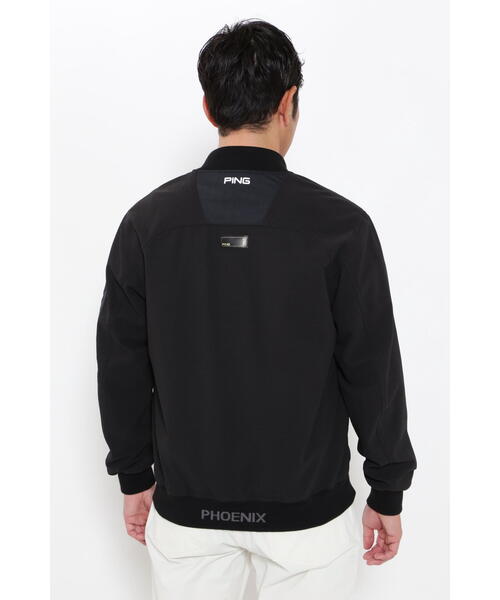 新品！PING APPARELクールマックスエコメイド ドビーブルゾン GOLD PING ブルゾン アウター 「PING APPAREL」クールマックスエコ