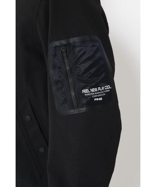 新品！PING APPARELクールマックスエコメイド ドビーブルゾン GOLD PING ブルゾン アウター 「PING APPAREL」クールマックスエコ