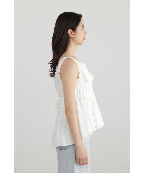 新品未使用♡ JILLSTUART コットンローンプリーツブラウス