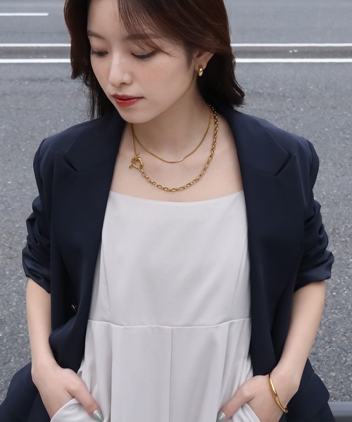 blackdia ocean（ブラックダイヤオーシャン） ネックレス オーバル