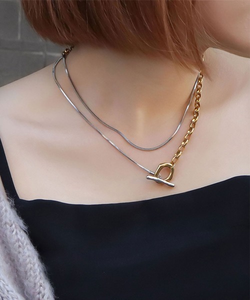 blackdia ocean（ブラックダイヤオーシャン） ネックレス オーバル