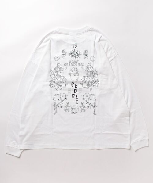 tシャツ 「kocea」TATOO GRAPHIC TEE (ロングスリーブ)(MA) レディース メンズ TONE tシャツ 「kocea」TATOO GRAPHIC TEE (ロングスリーブ)(MA