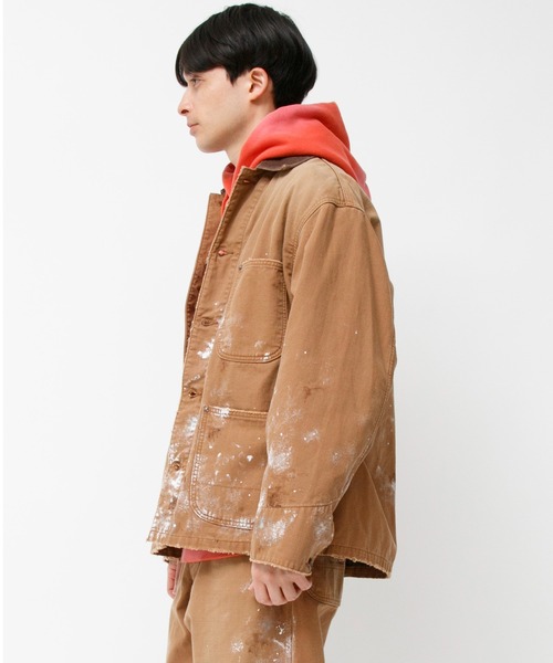 Johnbull カバーオール ブランケットダックカバーオール メンズ