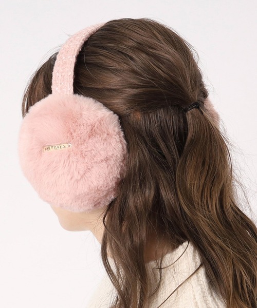 FURLA（フルラ） 耳当て イヤーマフ イヤマフ 耳当て フェイクファー