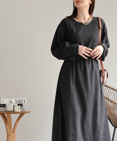 美品　Basco デニムワンピース　サイズ3 デニムワンピース（ワンピース）｜FAVORITO（ファヴォリート）の