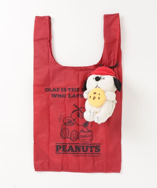 PEANUTS エコバッグ 「 PEANUTS / ピーナッツ 」 スヌーピー ウッド