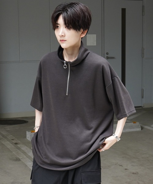 Confirm tシャツ 25SS ナチュラルドレープ とろみポンチ ルーズ