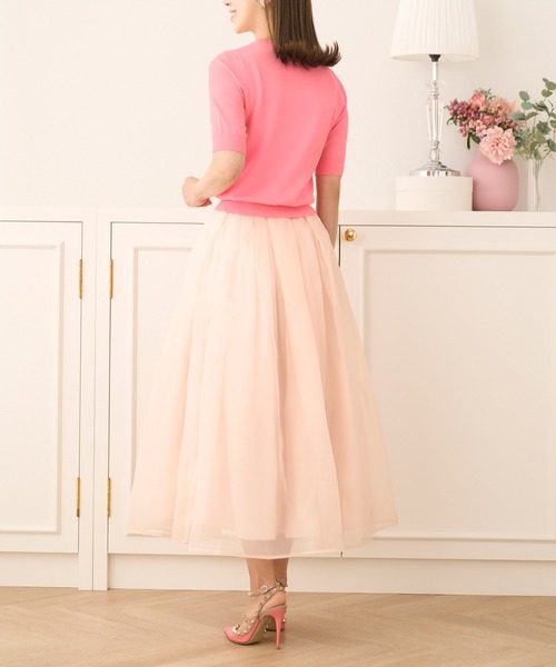 【新品】Prima Scherrerパール付きサマーニット S プリマシェレル Prima Scherrer（プリマシェレル） ニット セーター パール付き サマー