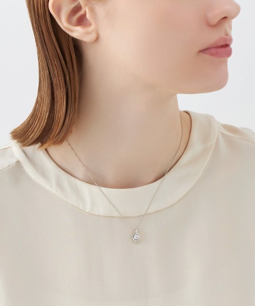 4℃（ヨンドシー） ネックレス シルバー ネックレス レディース