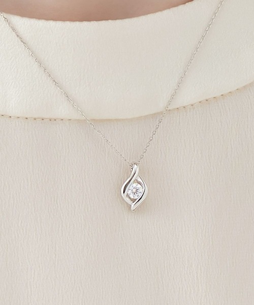 4℃（ヨンドシー） ネックレス シルバー ネックレス レディース