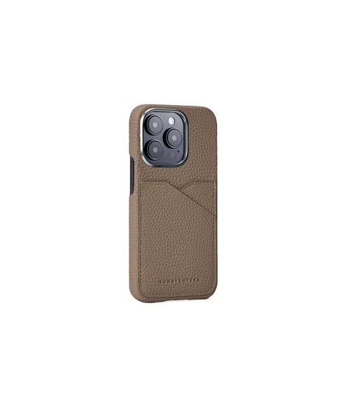 Bonaventura ベージュ レザー iPhone15Pro用