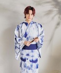 浴衣 浴衣3点セット(浴衣・帯・下駄) メンズの詳細画像2