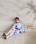 浴衣 浴衣3点セット(浴衣・帯・下駄) メンズの詳細画像4