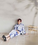 浴衣 浴衣3点セット(浴衣・帯・下駄) メンズの詳細画像5