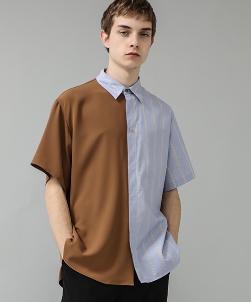 CULLNI」 半袖シャツ 1 ブラウン メンズ : 85724852 : ZOZOTOWN Yahoo 