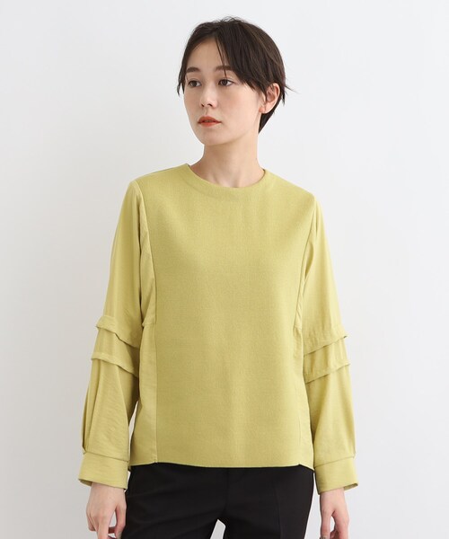 ニット セーター 「洗える／パーソナルカラー」トーンアップニット レディース INDIVI ニット セーター 「洗える／パーソナルカラー」トーン