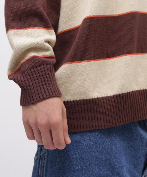 Avirex ロングセーター AVIREX セーター ニット 「WEB＆DEPOT限定」STANDZIP KNIT