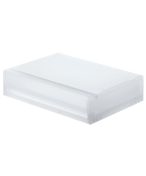 無印良品（MUJI） 収納 ポリプロピレン 小物収納ケース ワイド 小 約幅