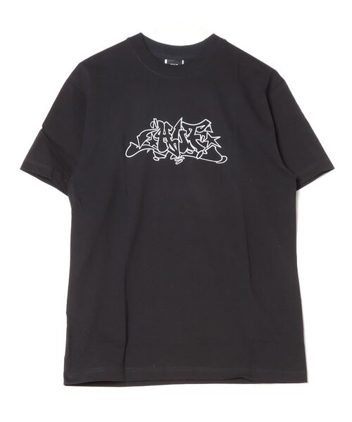 tシャツ HUF OUTLINE EMB. SS TEE ハフ アウトラインエンブロイド 
