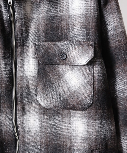 BIG MIKE（ビッグマイク） ブルゾン アウター レトロ オンブレ ジップ