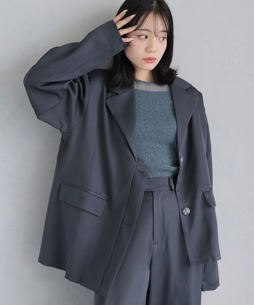 cheriella ジャケット テーラードジャケット 「cheriella」カットオフ