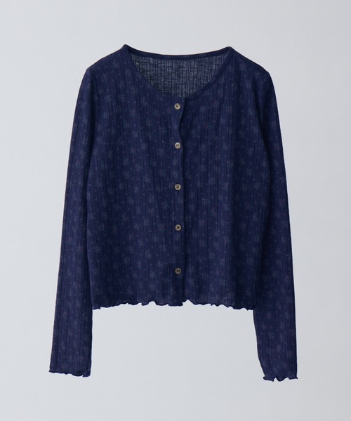 TOCCA ＦＬＯＷＥＲ　ＥＭＢ　ＣＡＲＤＩＧＡＮ　フラワーエンブカーディガン TOCCA トッカ FLOWER EMB CARDIGAN フラワー